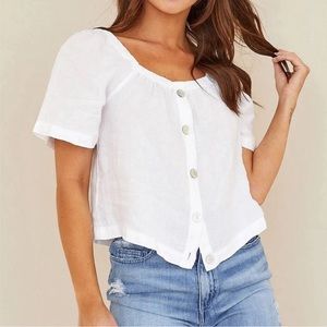 Bella Dahl Linen Top